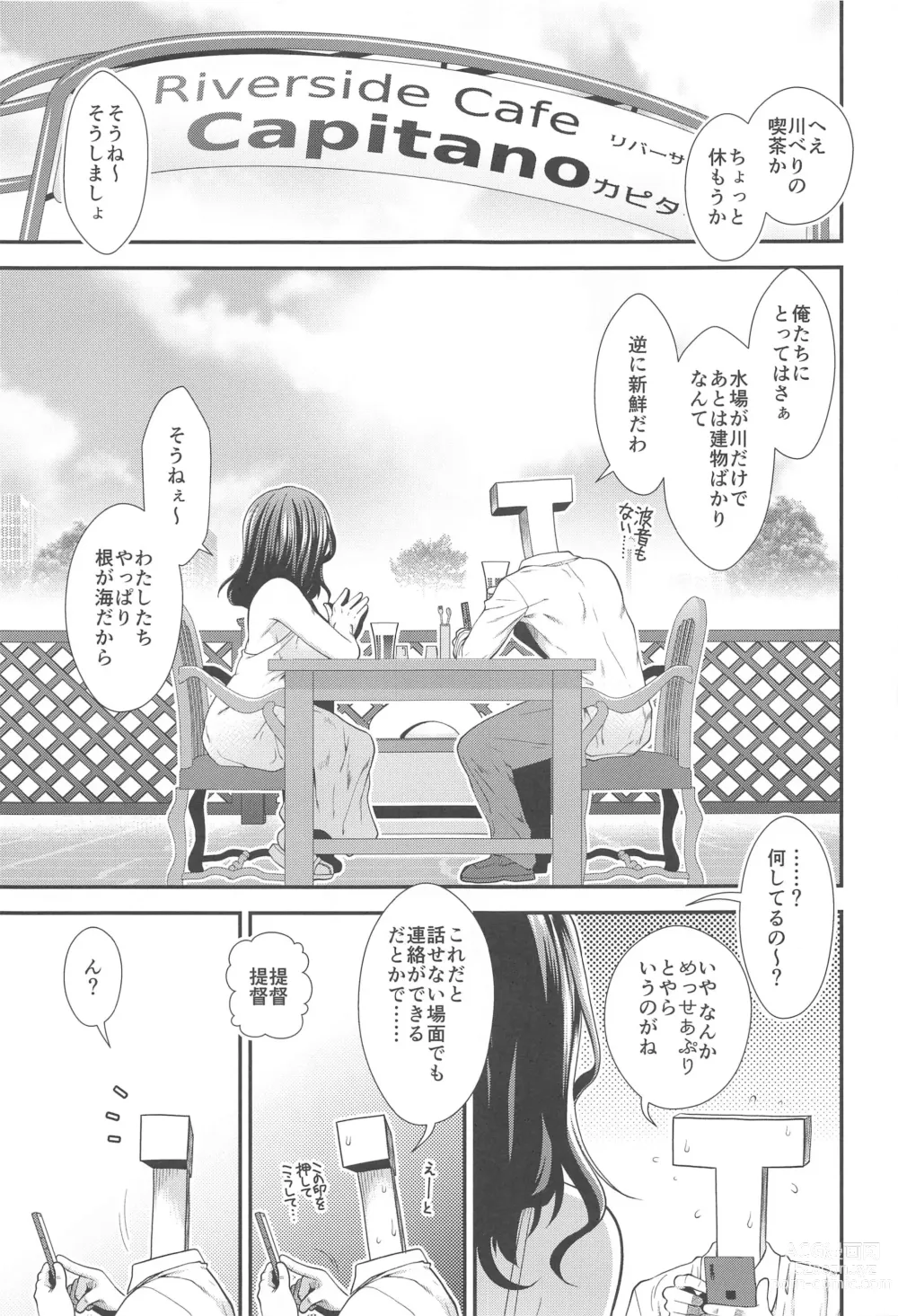 Page 4 of doujinshi Shinkon Ryokou  de Tatsuta  to Tsukurou