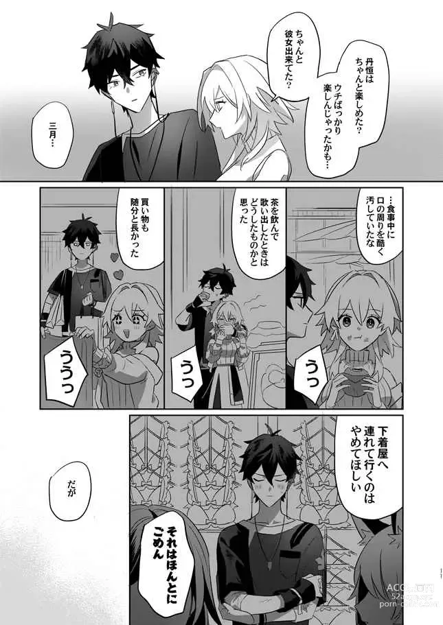 Page 6 of doujinshi Uchi no Kareshi ni Shite Ageru