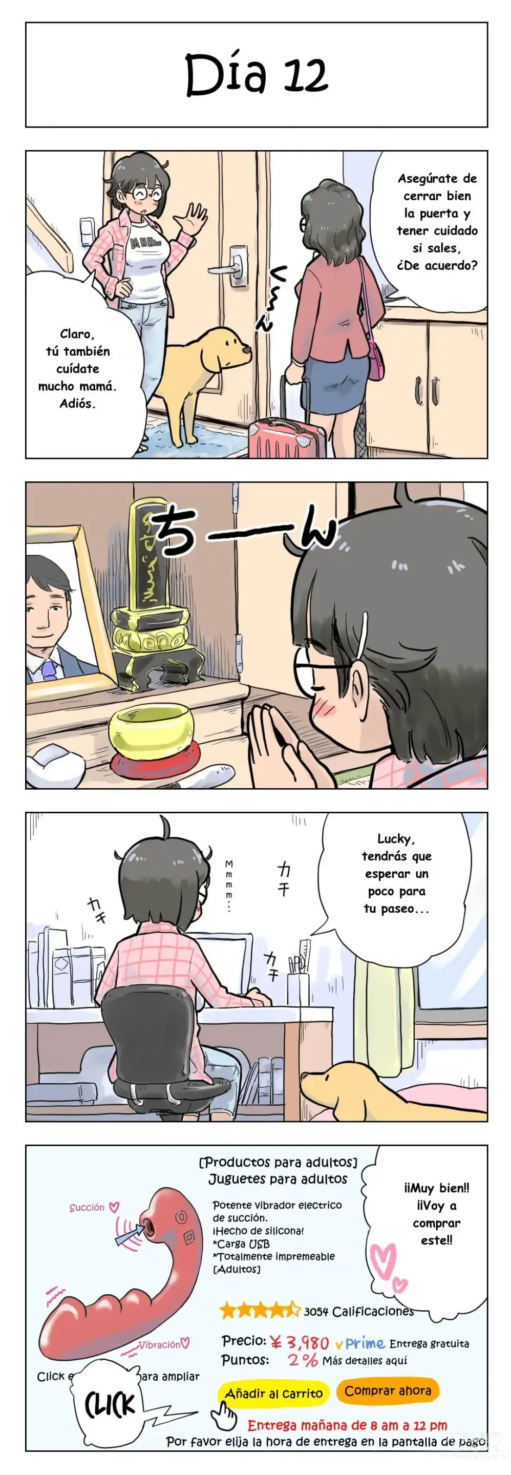 Page 14 of doujinshi 100-nichigo ni Aiken to Sex suru Jimi Kyonyuu Megane-chan