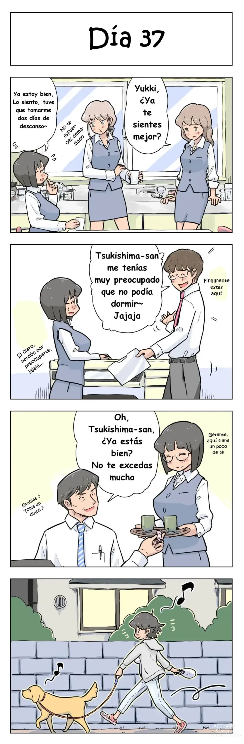 Page 39 of doujinshi 100-nichigo ni Aiken to Sex suru Jimi Kyonyuu Megane-chan