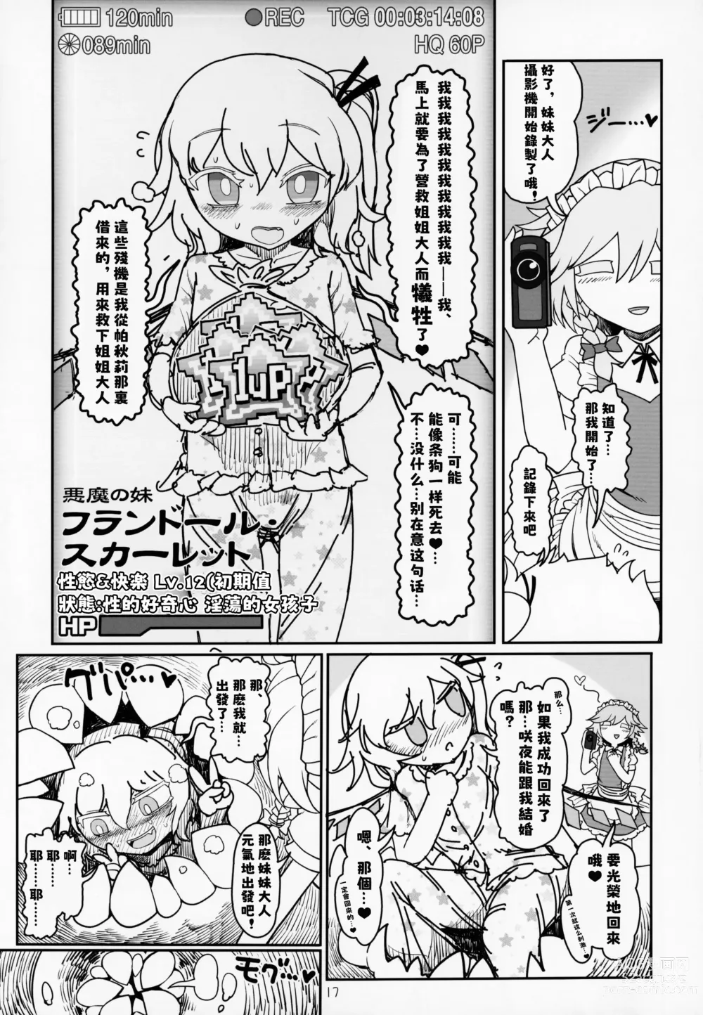 Page 17 of doujinshi Remilia Mugen Marunomi