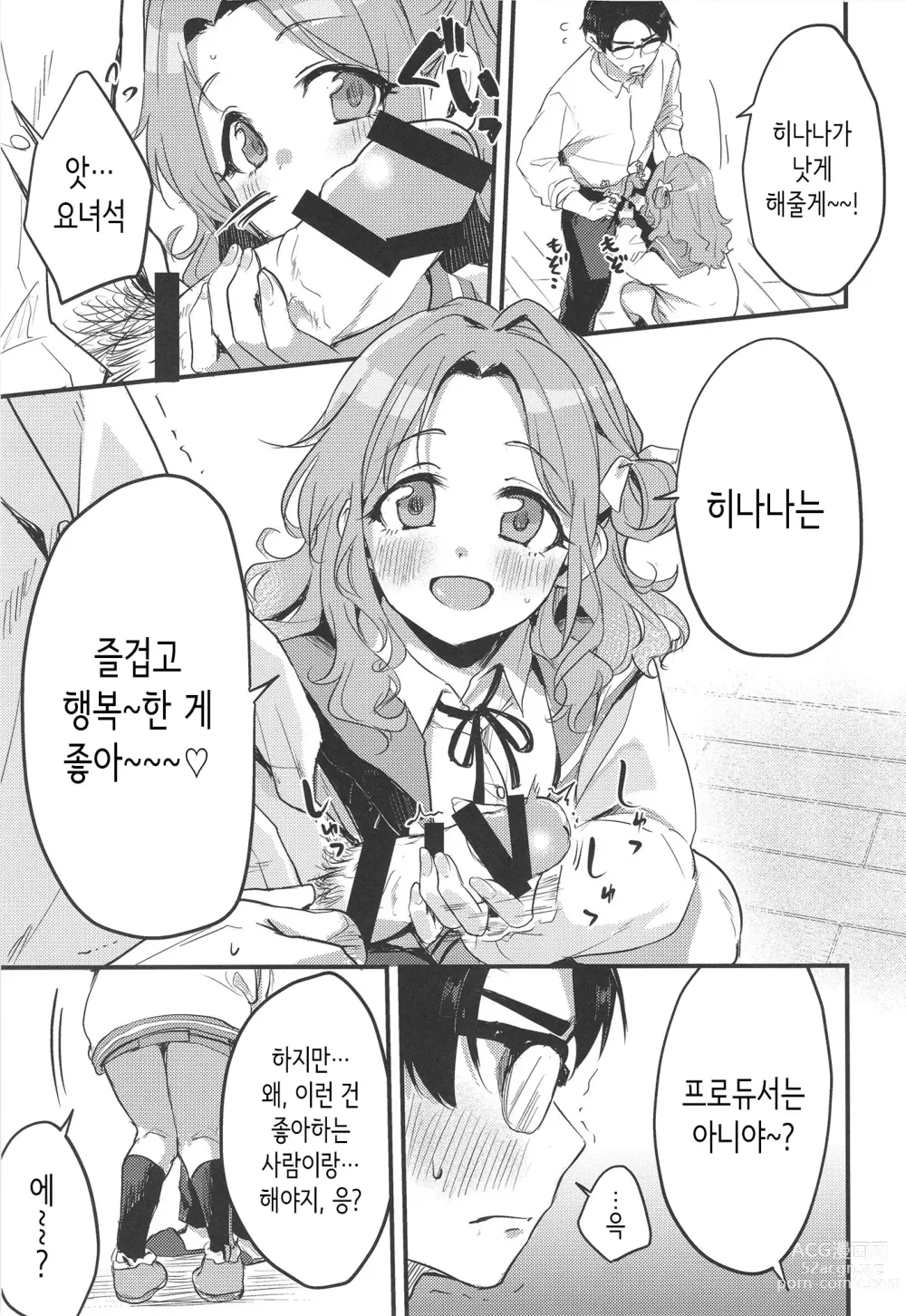 Page 9 of doujinshi 아이돌인 여자아이도 섹스하고 싶어! ~이치카와 히나나의 경우~