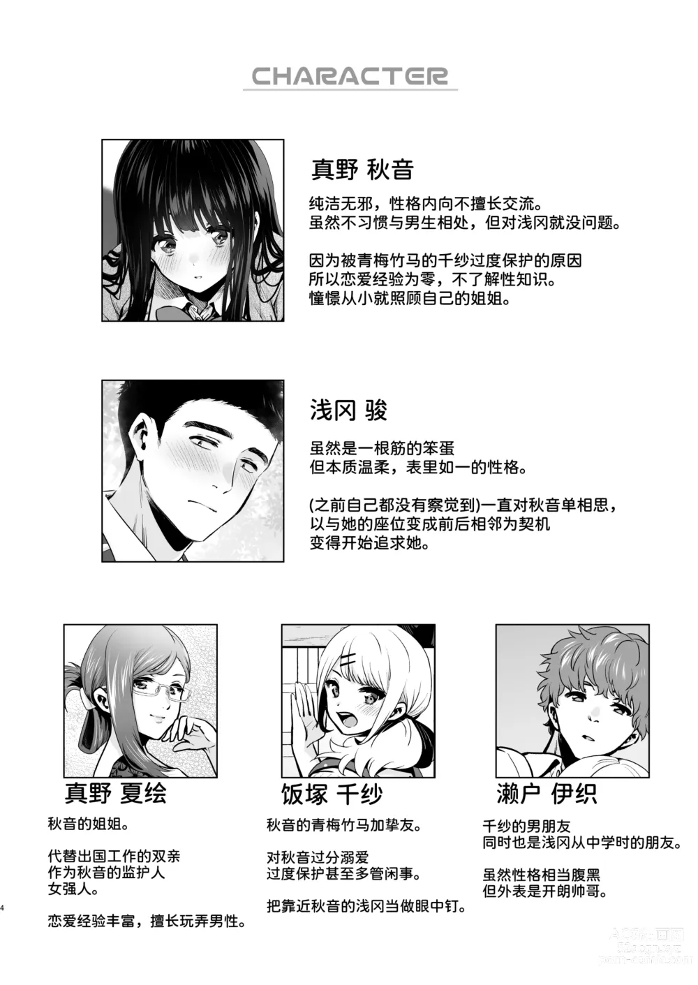 Page 6 of doujinshi Pure Jimiko #1 Kono Kimochi no Namae o Oshiete
