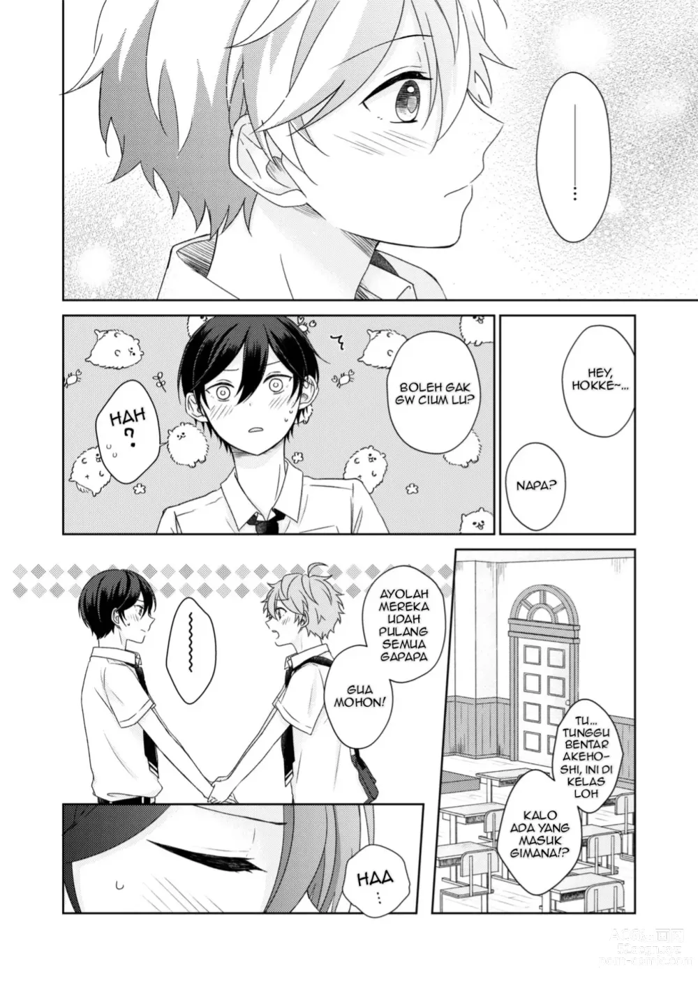 Page 7 of doujinshi [Negiponzu (Okaki) Akaneiro Memory (Ensemble Stars!) [Indonesian] [Digital]