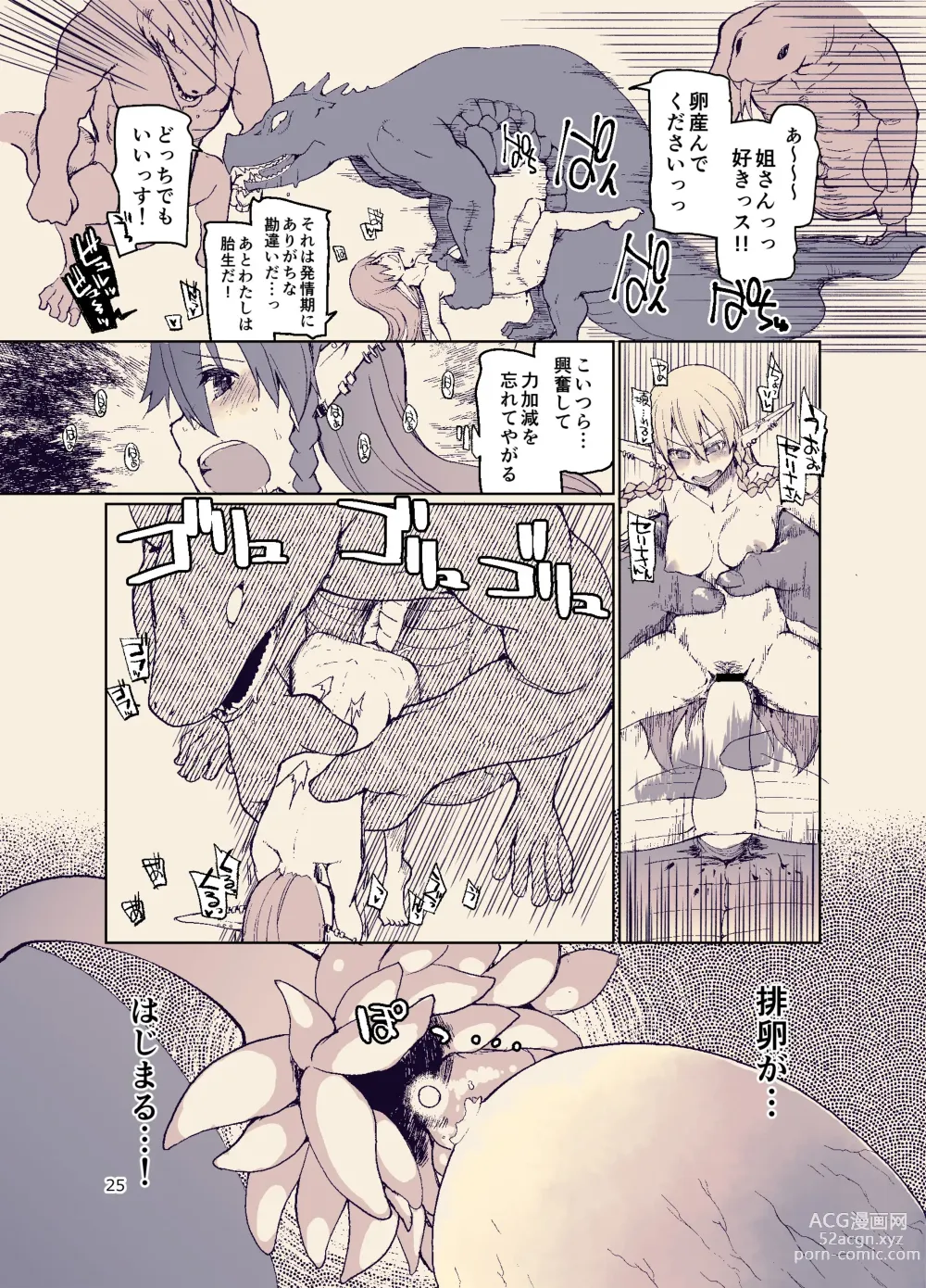 Page 27 of doujinshi Dosukebe Elf no Ishukan Nikki 11