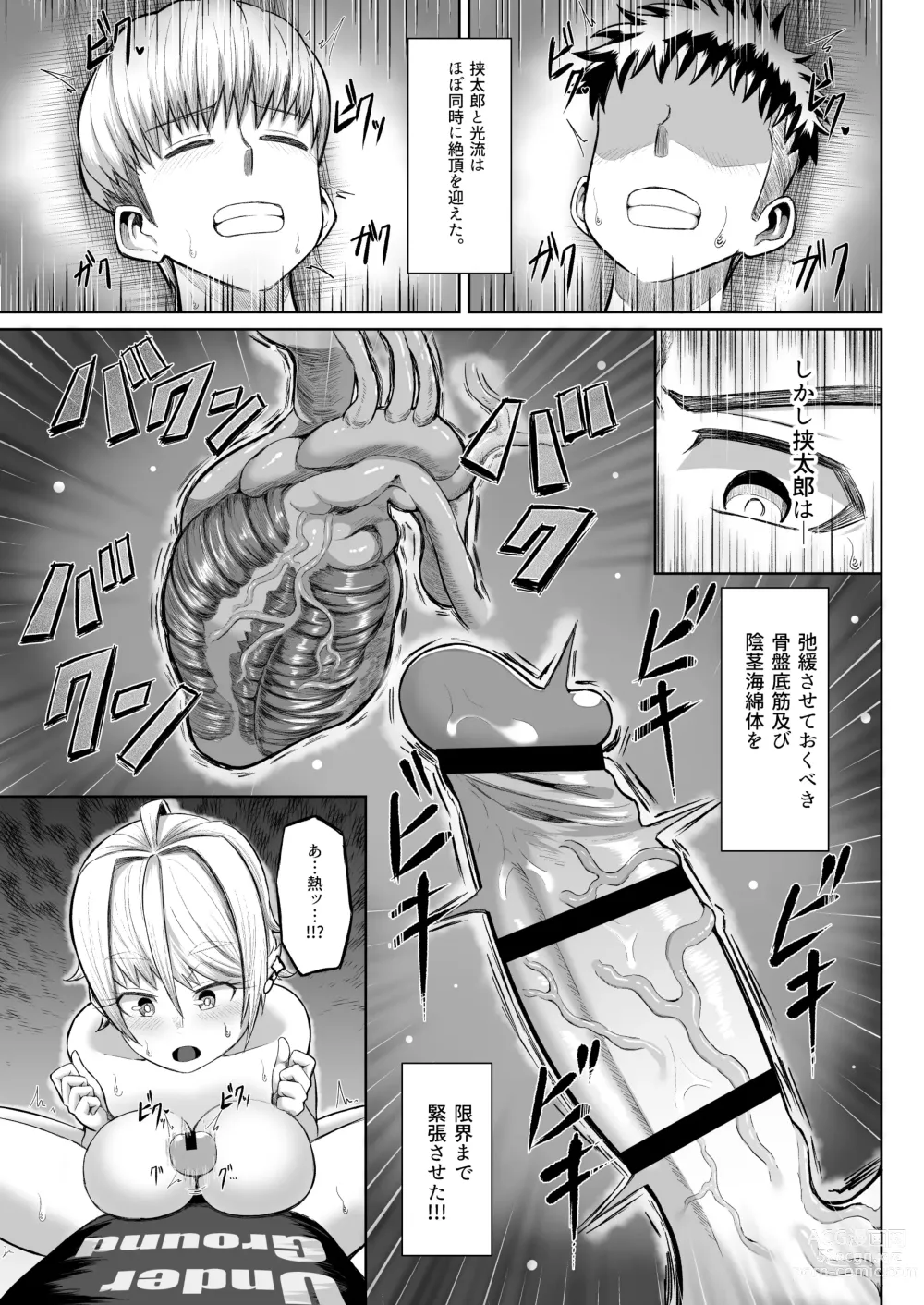 Page 30 of doujinshi nekketsu paizuri-bu!! 4