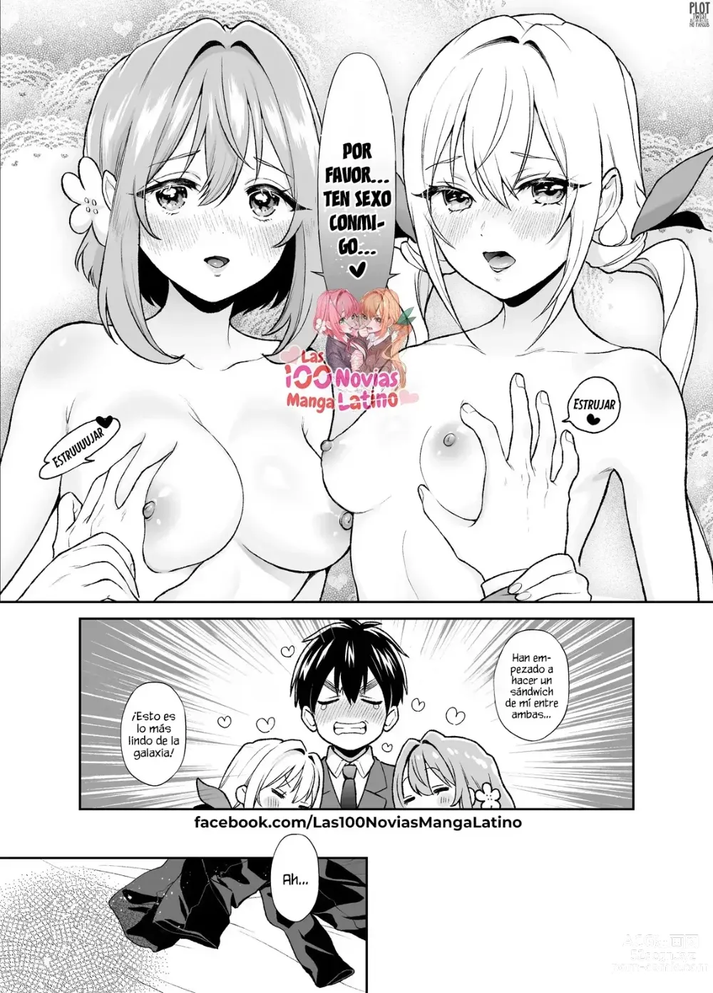 Page 10 of doujinshi Hakari to Karane to IchaLove H suru HON