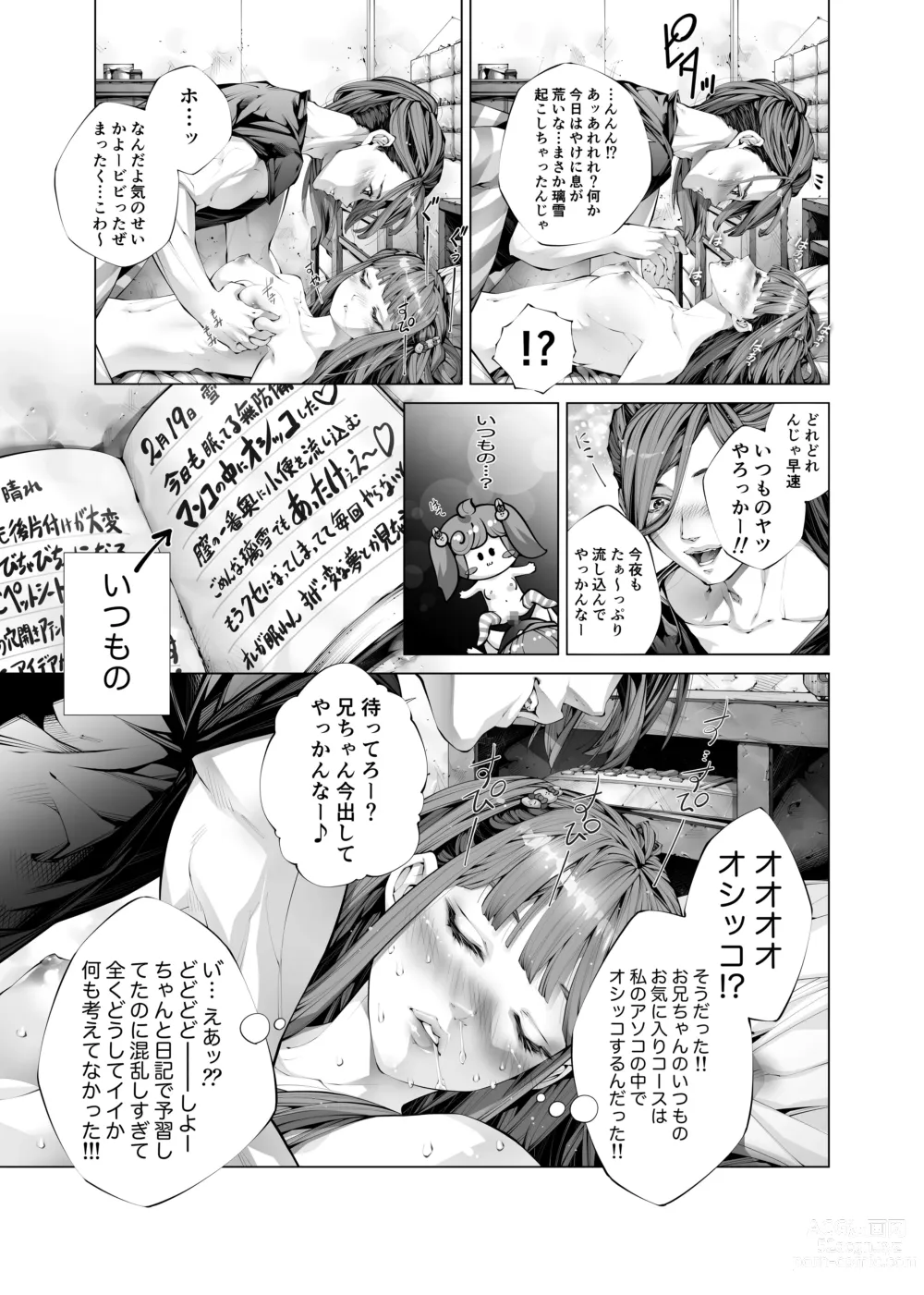 Page 17 of doujinshi Konsui Imouto Chitsunai Oshikko Choukyou Nikki