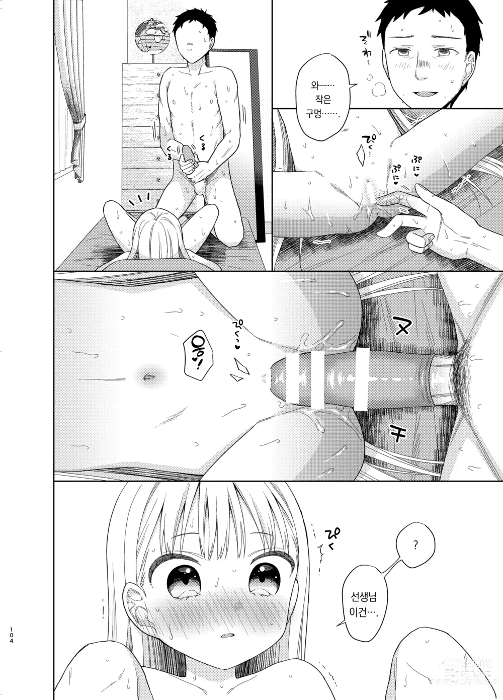 Page 102 of doujinshi TS소녀 하루키 군 5