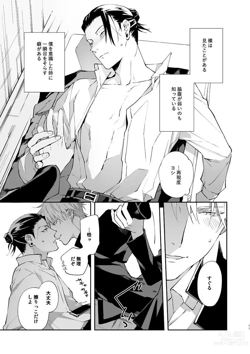 Page 10 of doujinshi Urusai shinzo