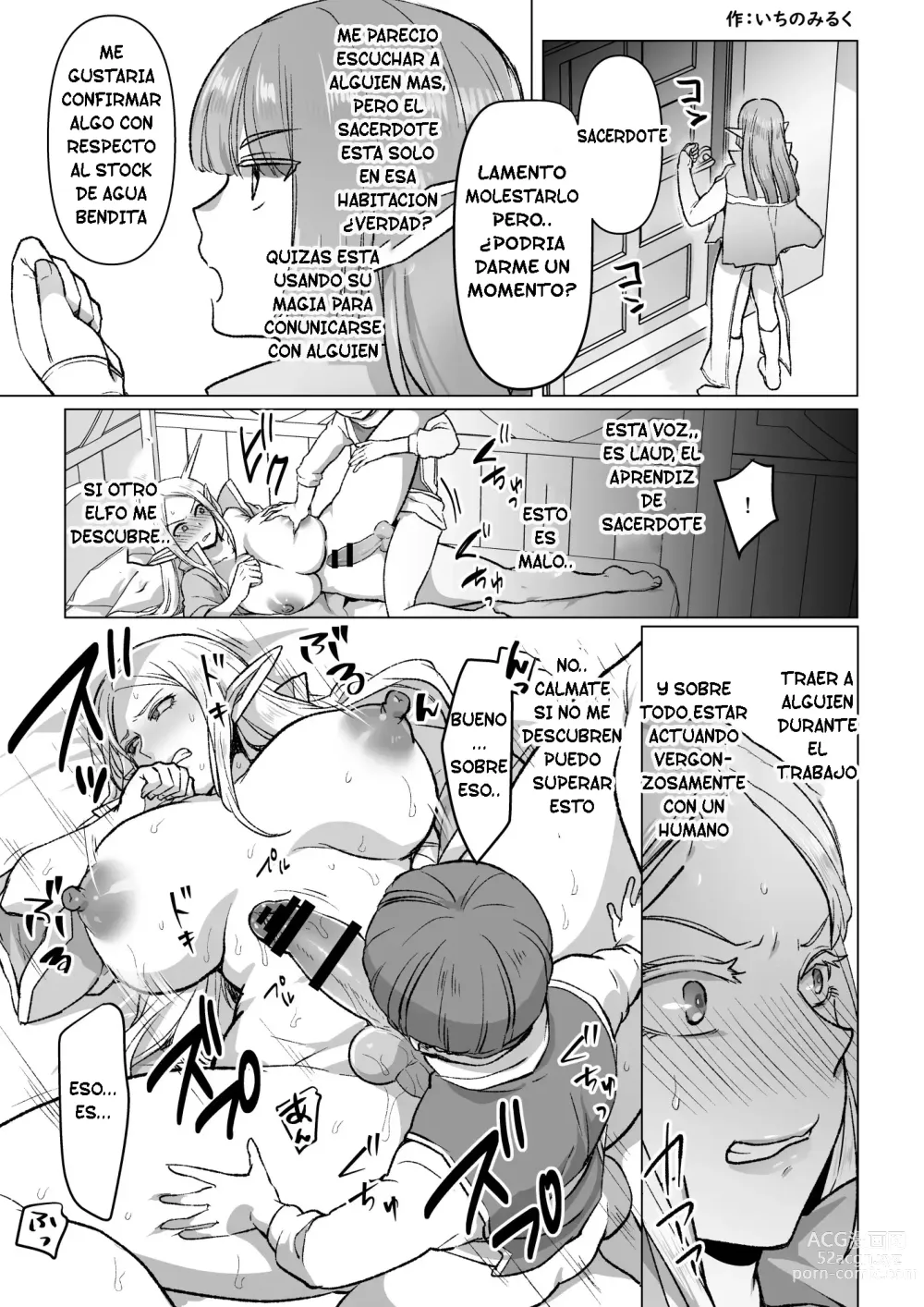 Page 21 of doujinshi Warui Elf o Shemale ni Shite Kaishin saseru Hanashi