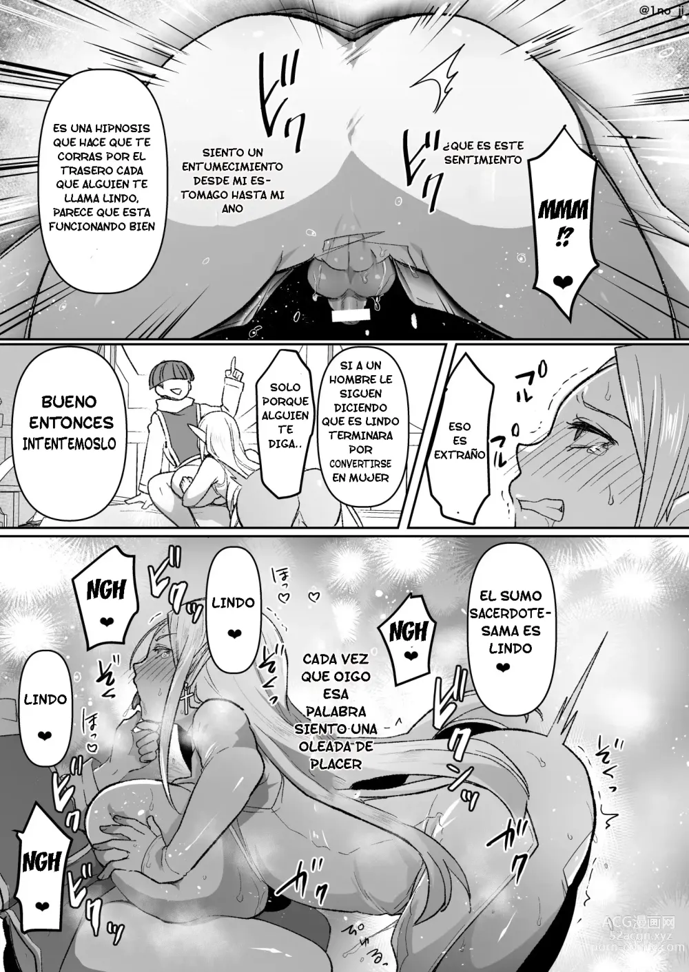 Page 7 of doujinshi Warui Elf o Shemale ni Shite Kaishin saseru Hanashi