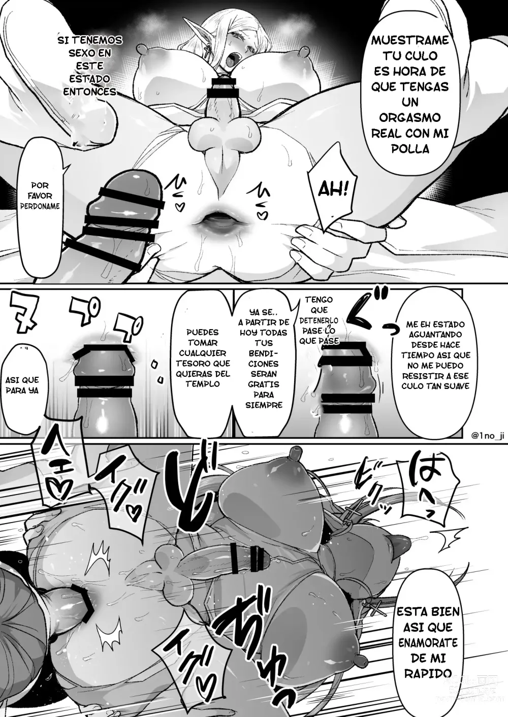Page 9 of doujinshi Warui Elf o Shemale ni Shite Kaishin saseru Hanashi