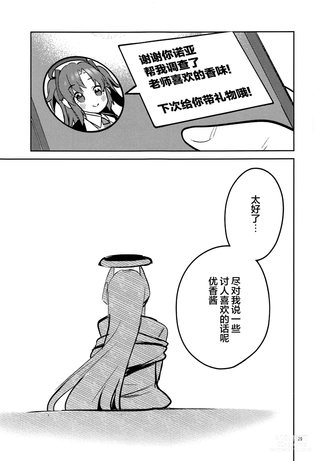 Page 28 of doujinshi 将喜爱测量的学生