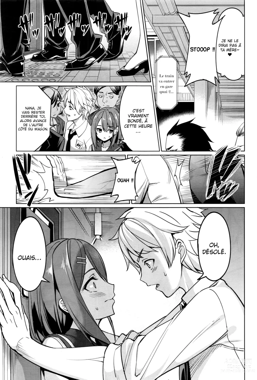 Page 3 of manga Perversité dans le train