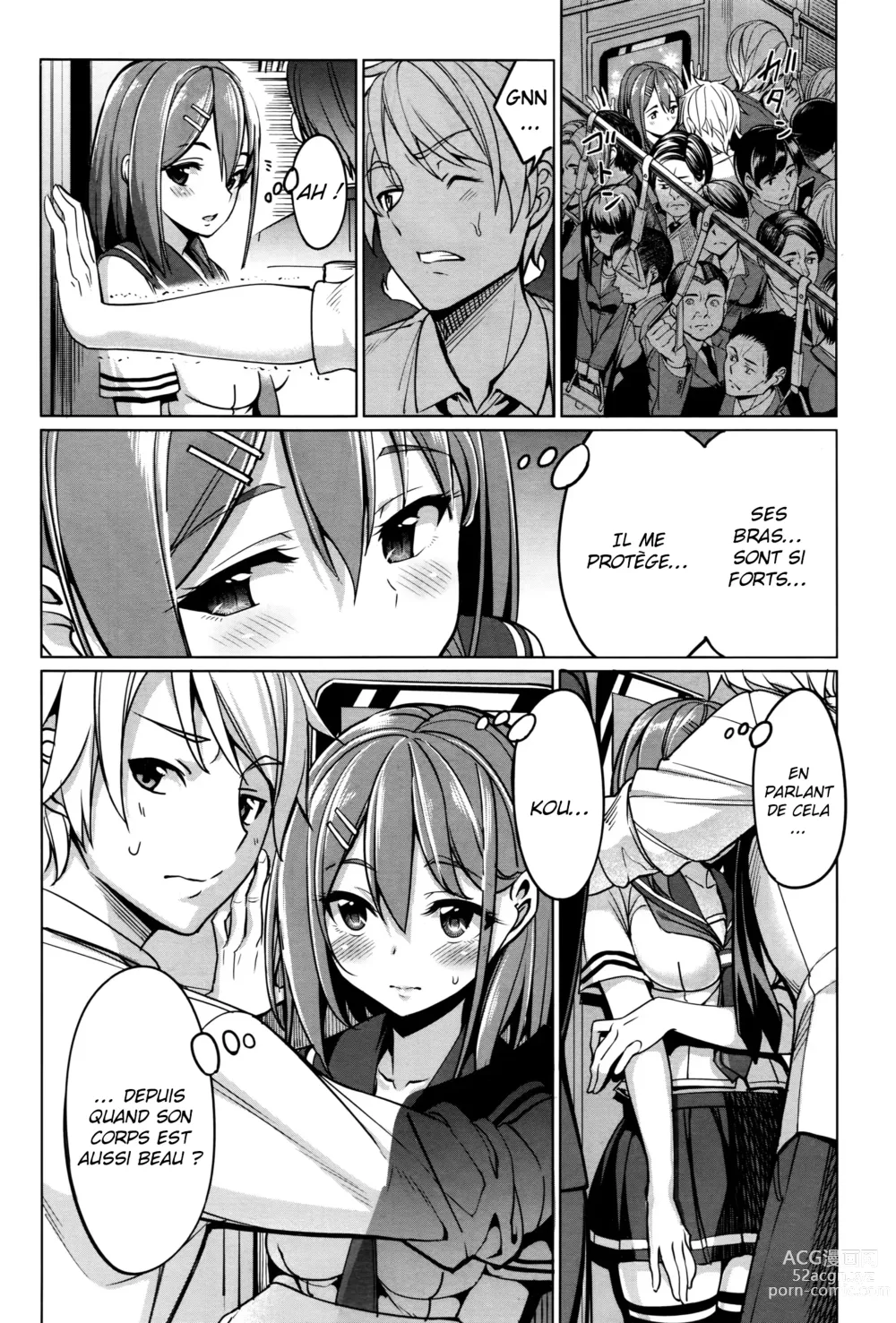 Page 4 of manga Perversité dans le train