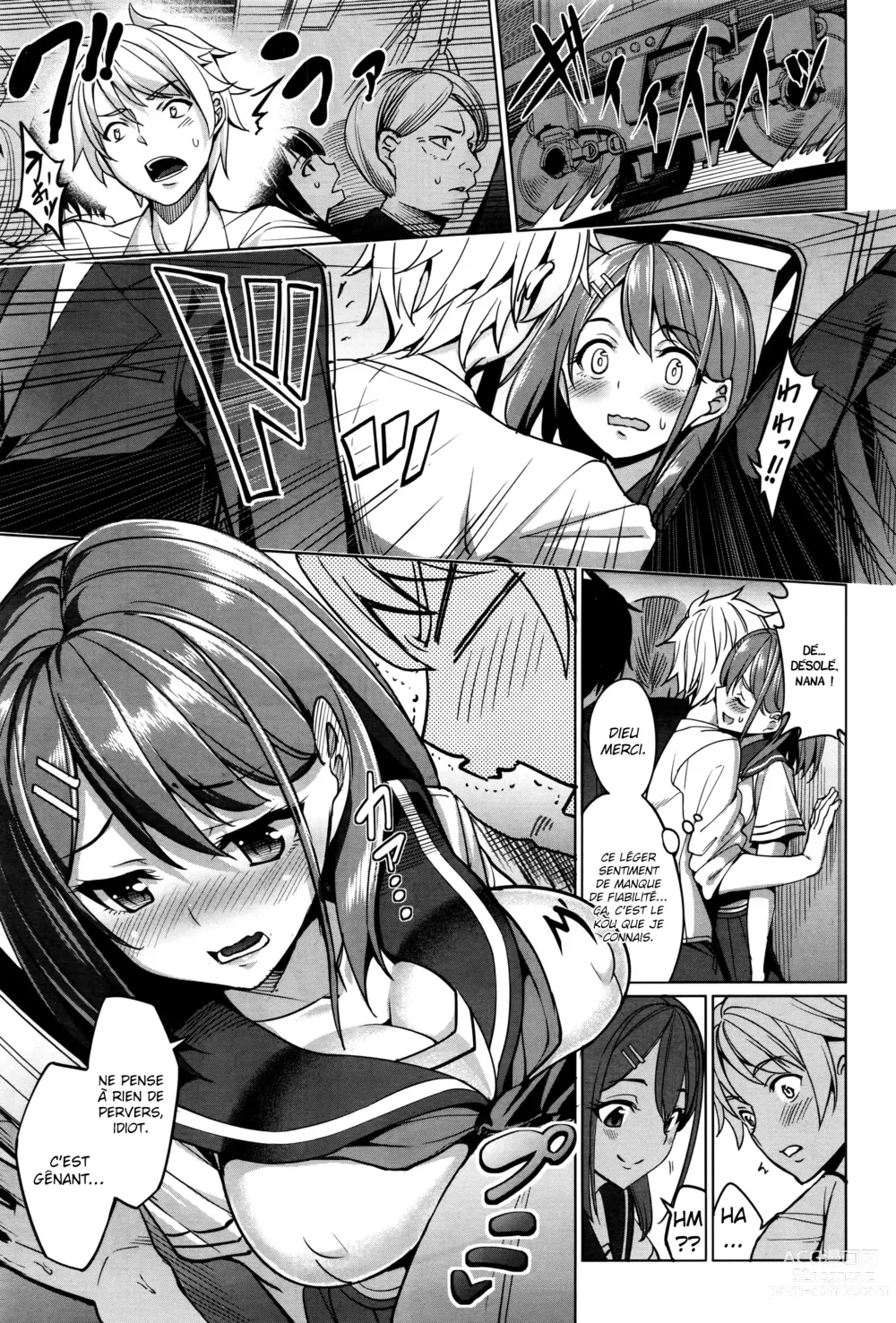 Page 5 of manga Perversité dans le train