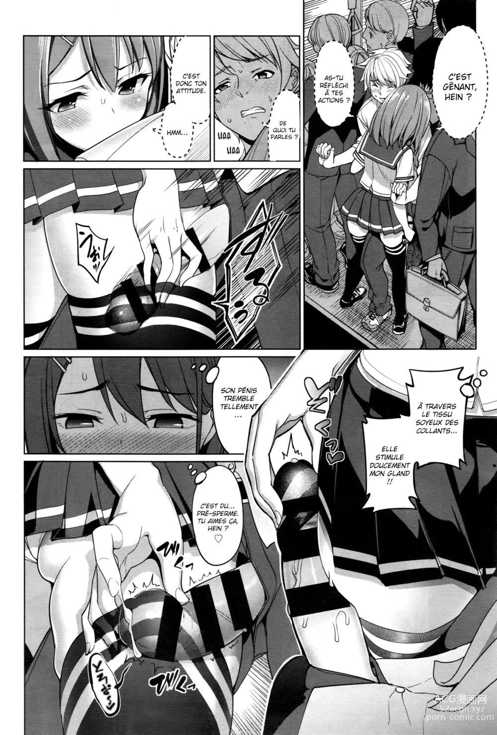 Page 10 of manga Perversité dans le train