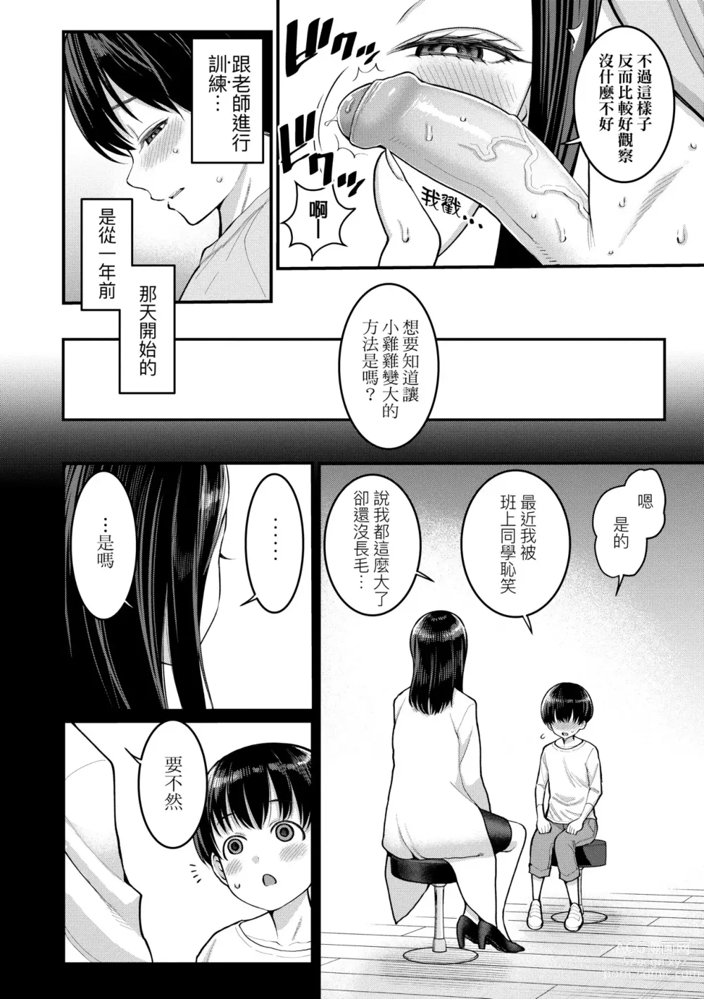 Page 9 of manga Shiori Sensei wa Ochinchin no Sodateya-san (decensored)