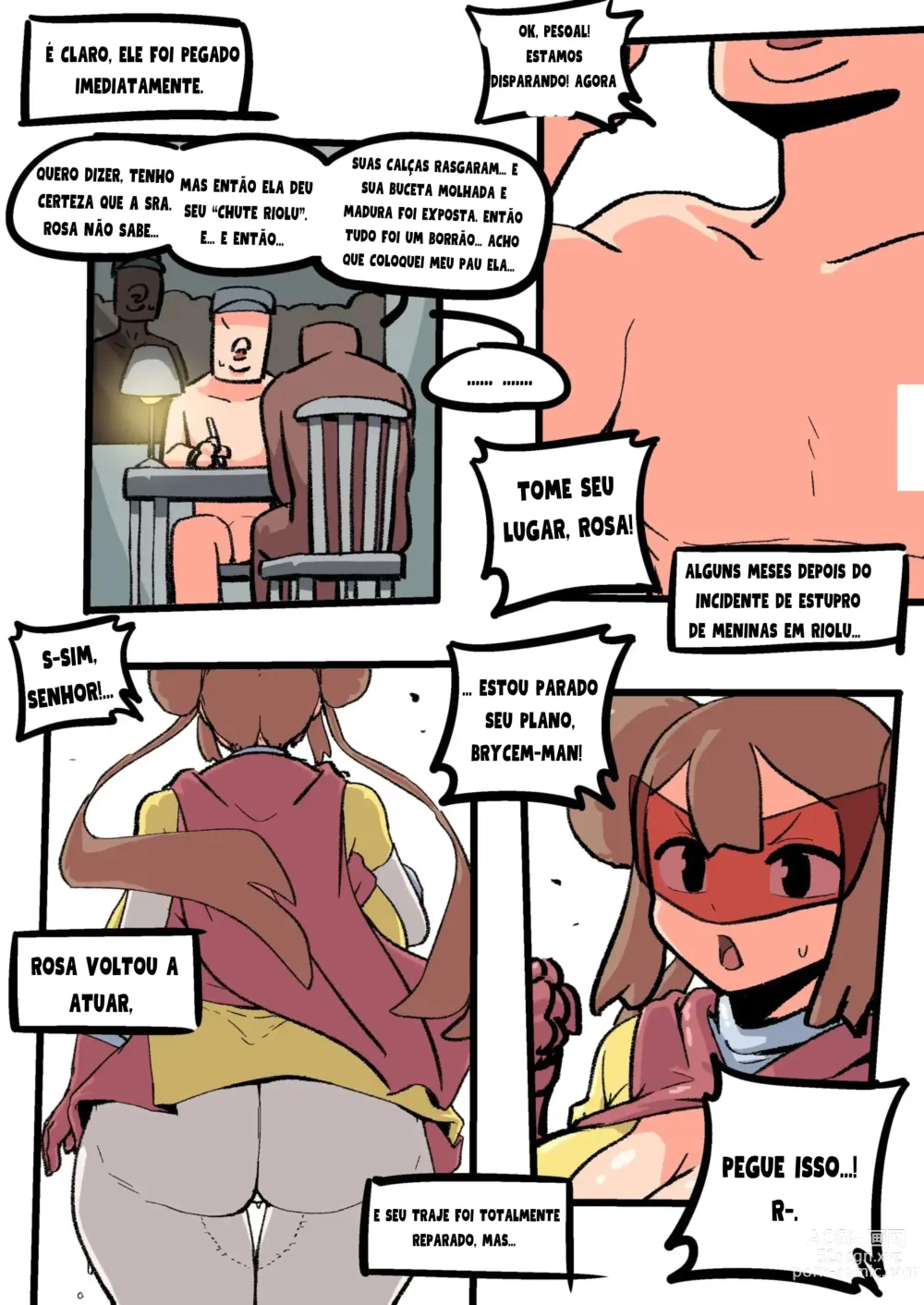 Page 9 of doujinshi Rosa, The Riolu Girl!