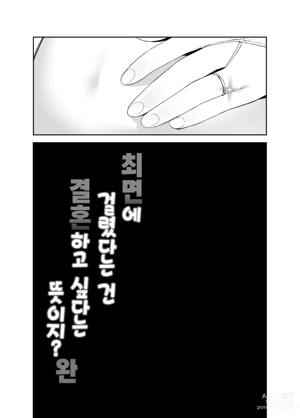 Page 40 of doujinshi 최면에 걸렸다는 건 결혼하고 싶다는 뜻이지? 완