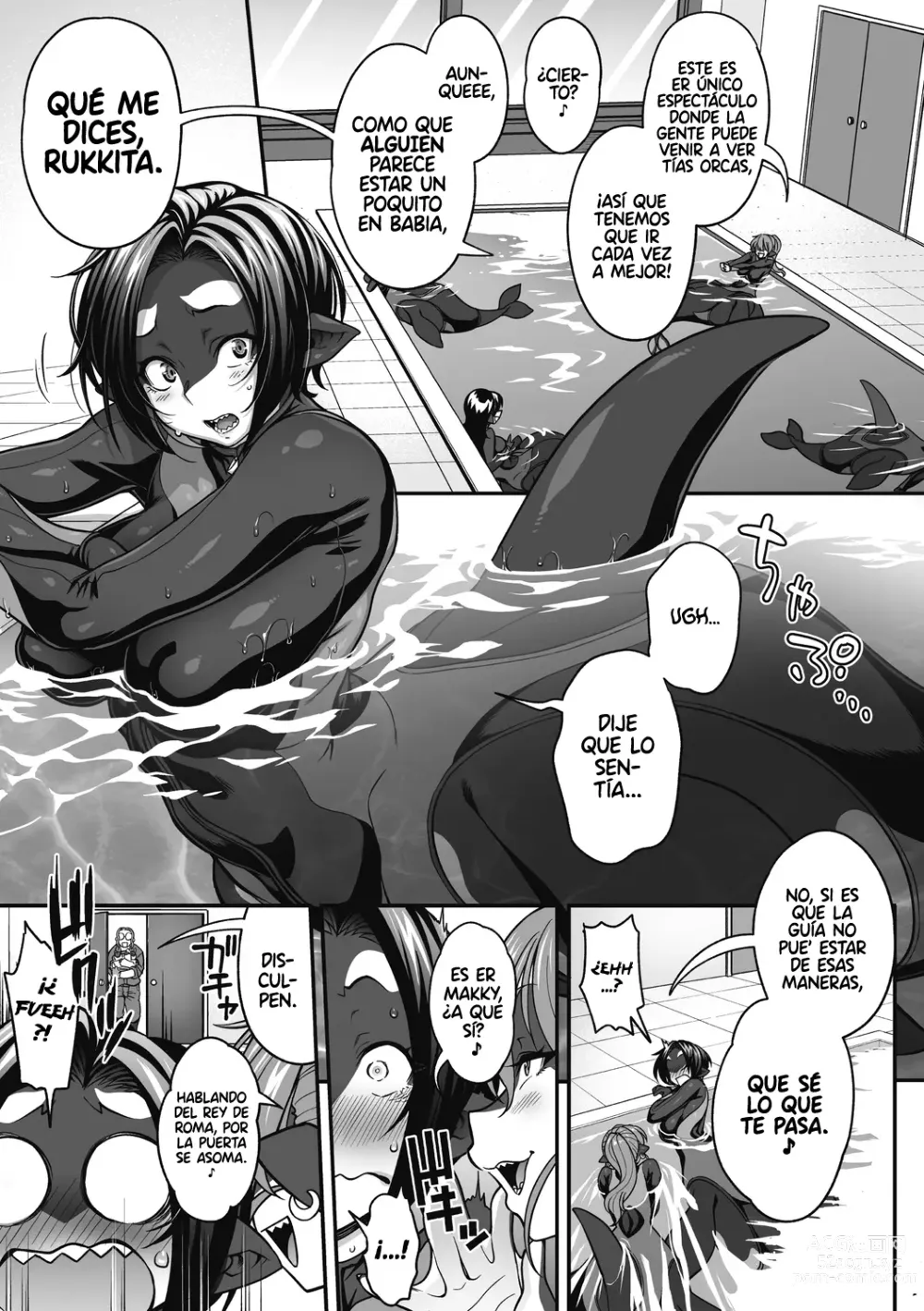 Page 3 of manga Un Show de Orca para Dos ~Ahogándose de Amor~