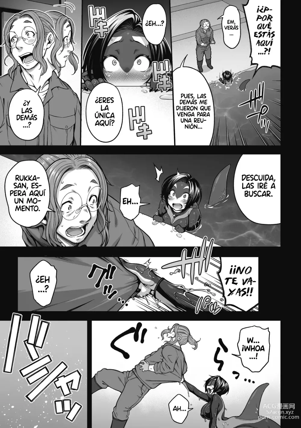 Page 7 of manga Un Show de Orca para Dos ~Ahogándose de Amor~