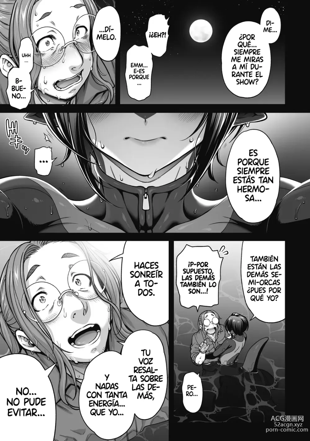 Page 9 of manga Un Show de Orca para Dos ~Ahogándose de Amor~