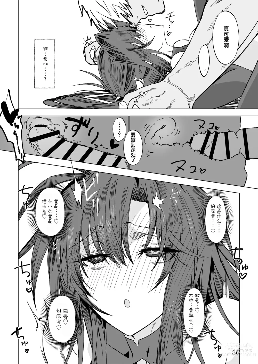 Page 35 of doujinshi Isekai Mesu Yuusha