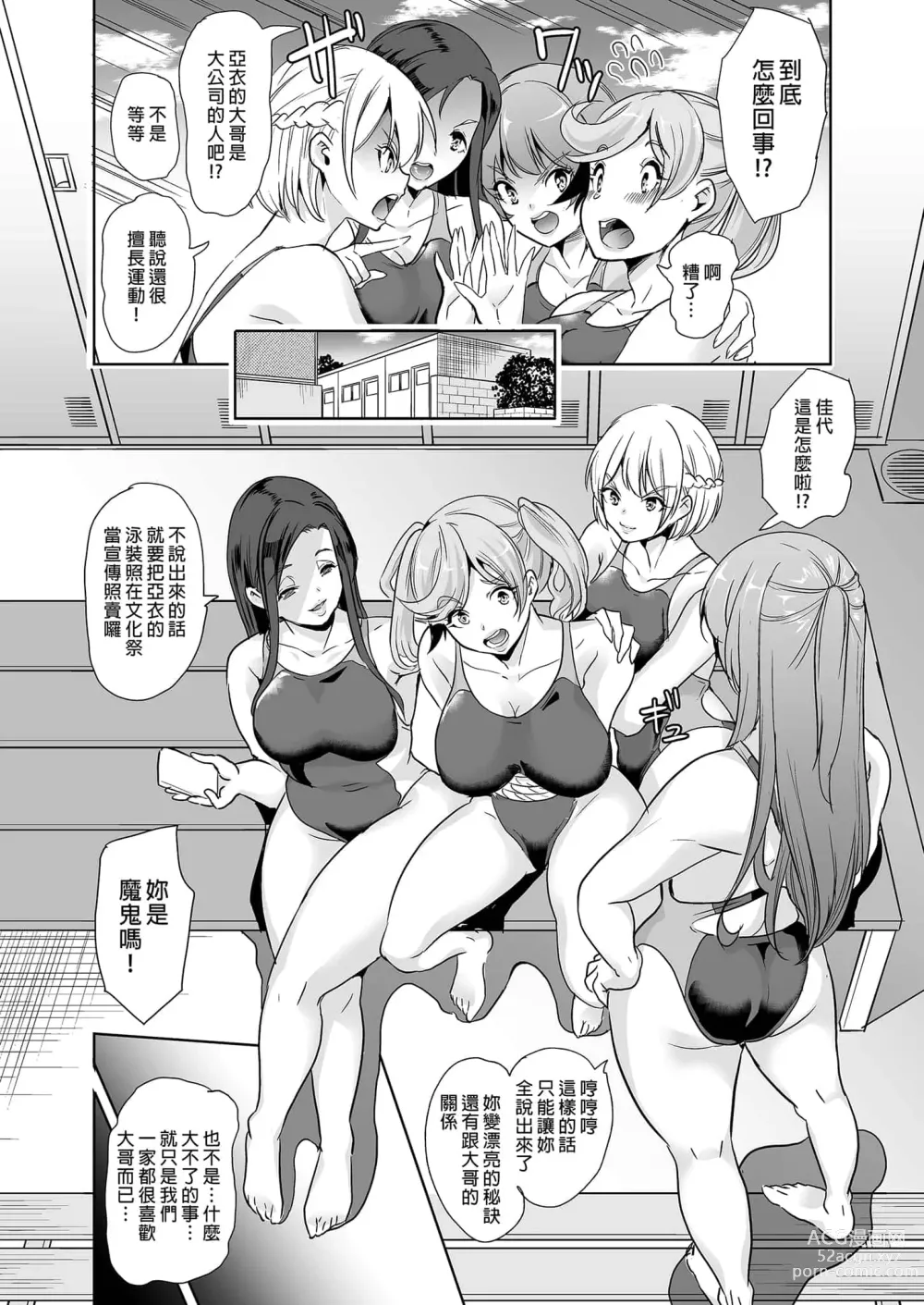 Page 226 of doujinshi ハーレムは彼女の匂い +  妻のNGが無くなっていく整合