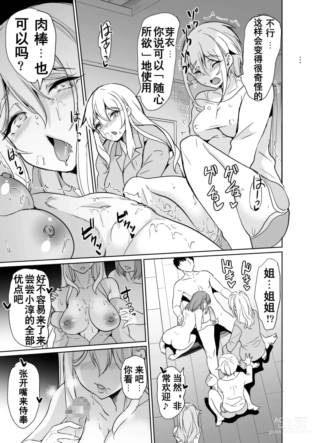 Page 349 of doujinshi ハーレムは彼女の匂い +  妻のNGが無くなっていく整合