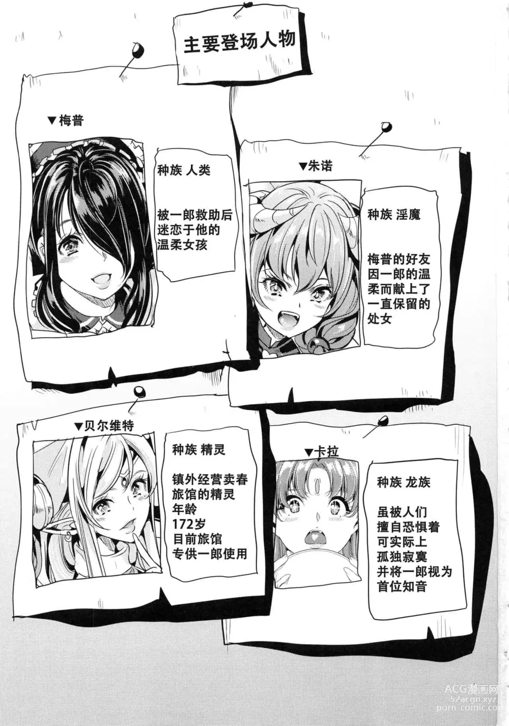 Page 98 of doujinshi 僕の異世界ハーレム+スケベエルフ姉妹、婚活に来る~ 整合