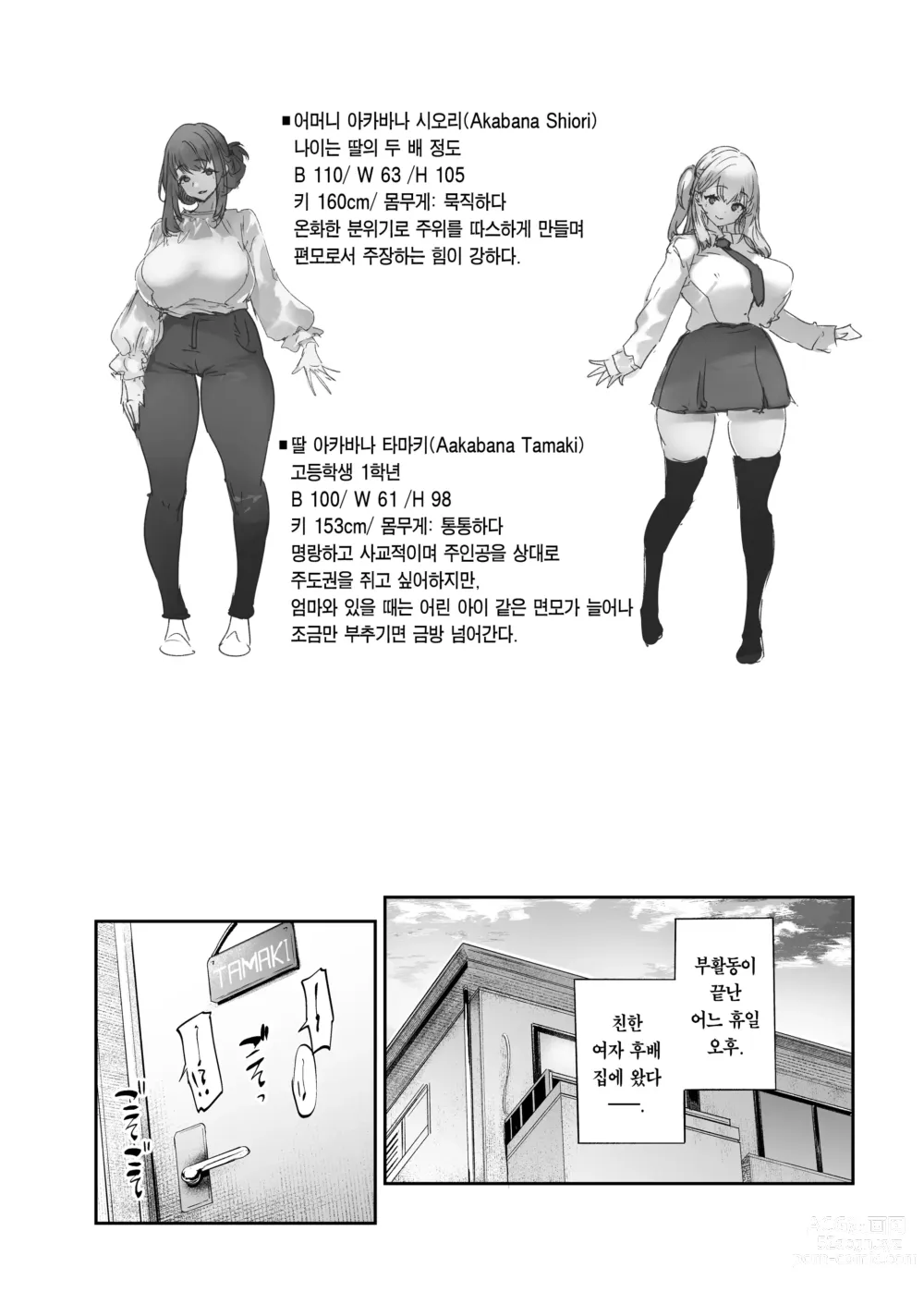 Page 4 of doujinshi 나와 여친과 그녀의 어머니와