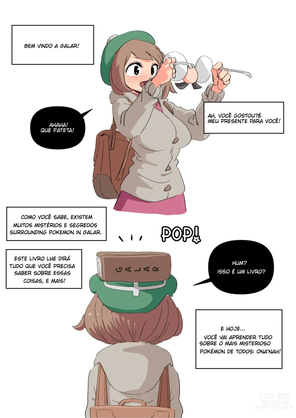 Page 2 of manga Woomochichi] Introducing! Gallars new Pokemon, Ona'nah!