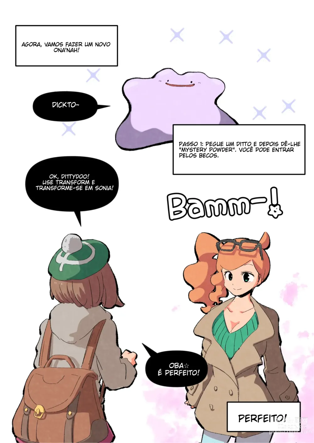 Page 3 of manga Woomochichi] Introducing! Gallars new Pokemon, Ona'nah!