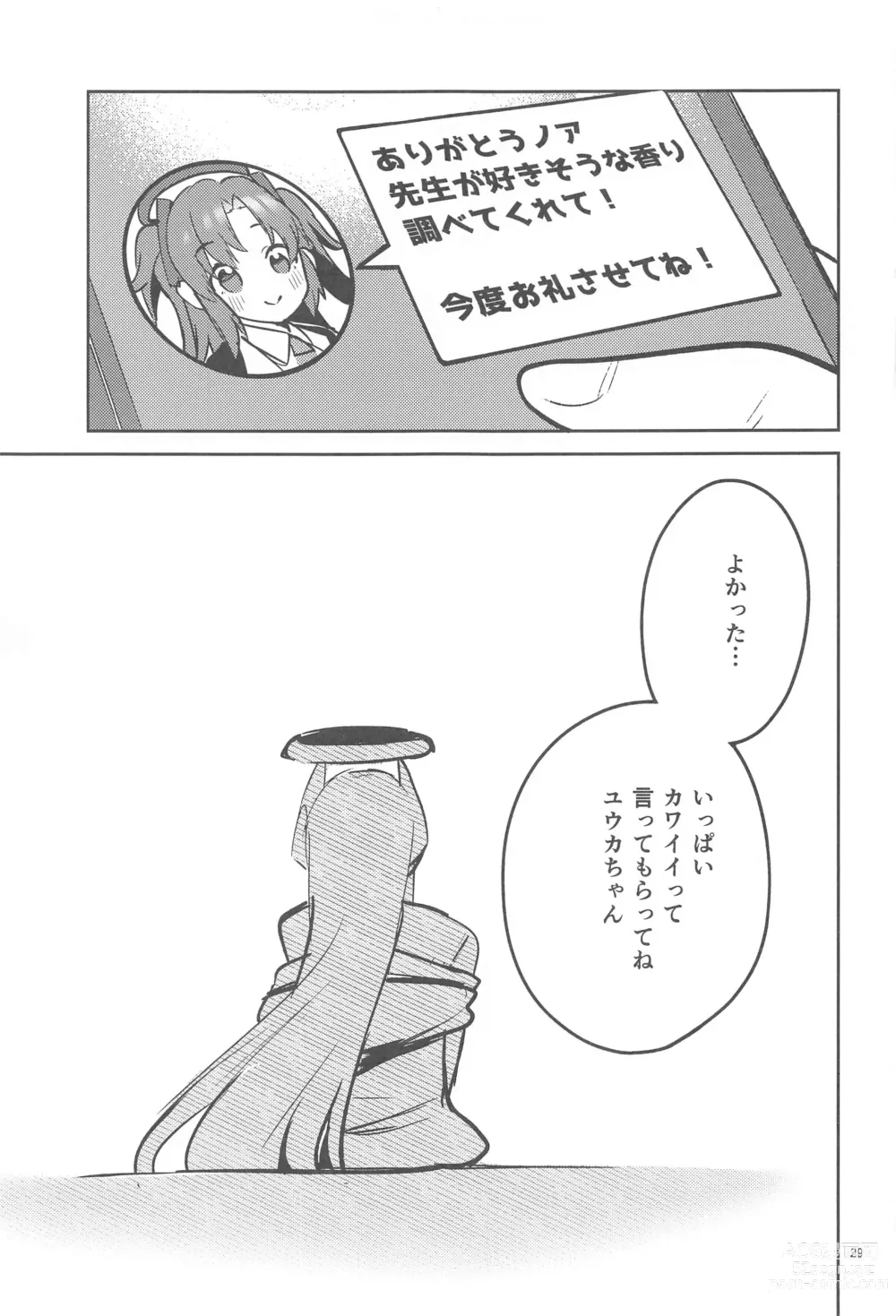 Page 28 of doujinshi Suki o Kazoeru Seito