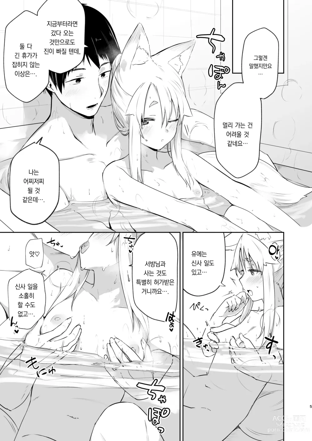 Page 4 of doujinshi 여우 때문에 2