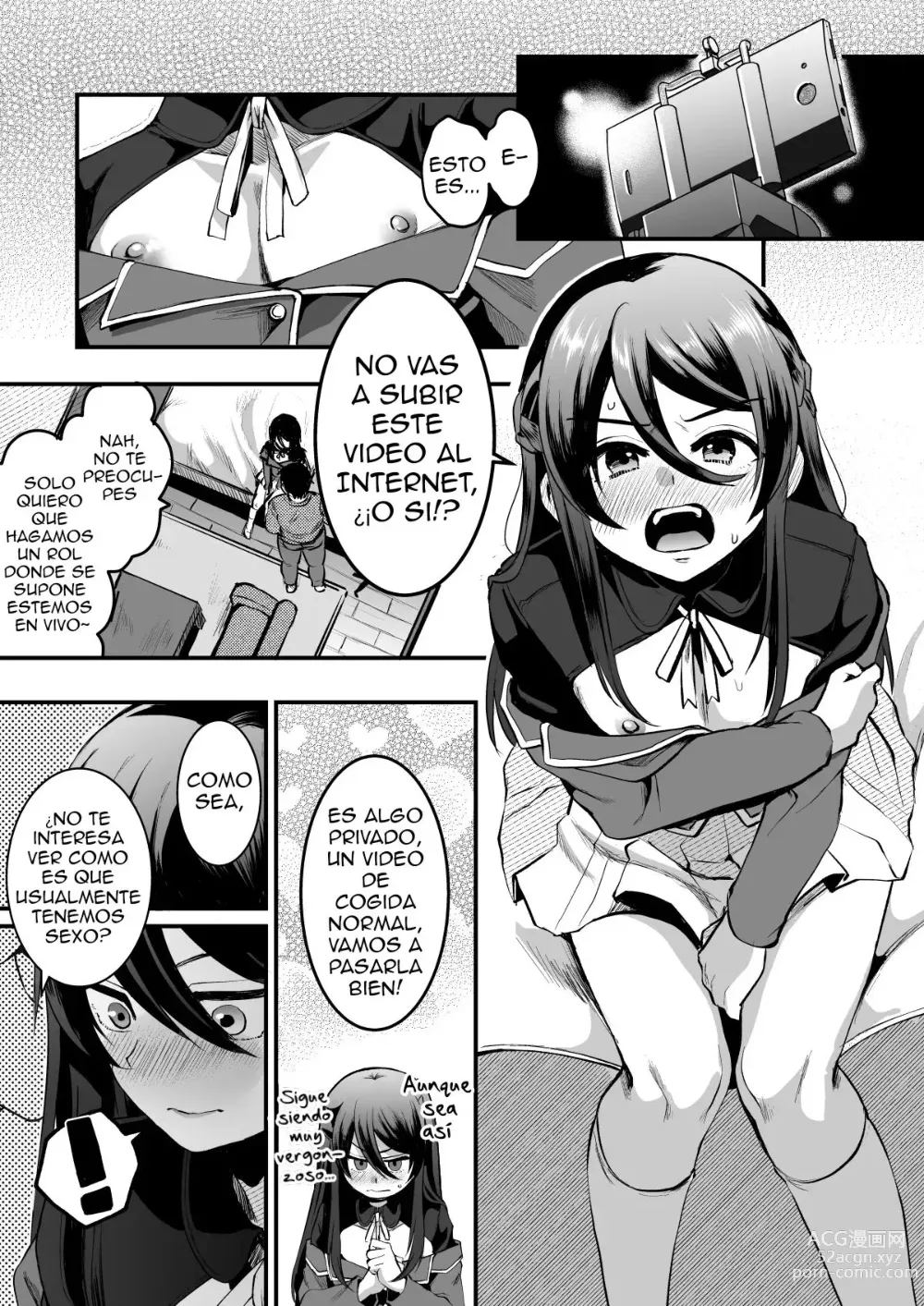 Page 4 of doujinshi Heroine Race Nukegake Oji-san.