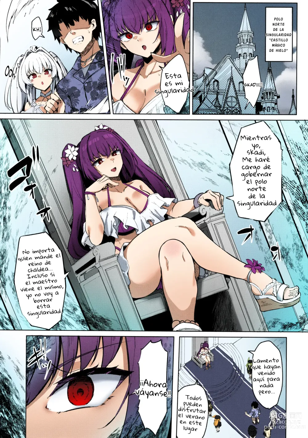 Page 4 of doujinshi Un manga sobre como proporcionar mana y casarse con la novia Skadi