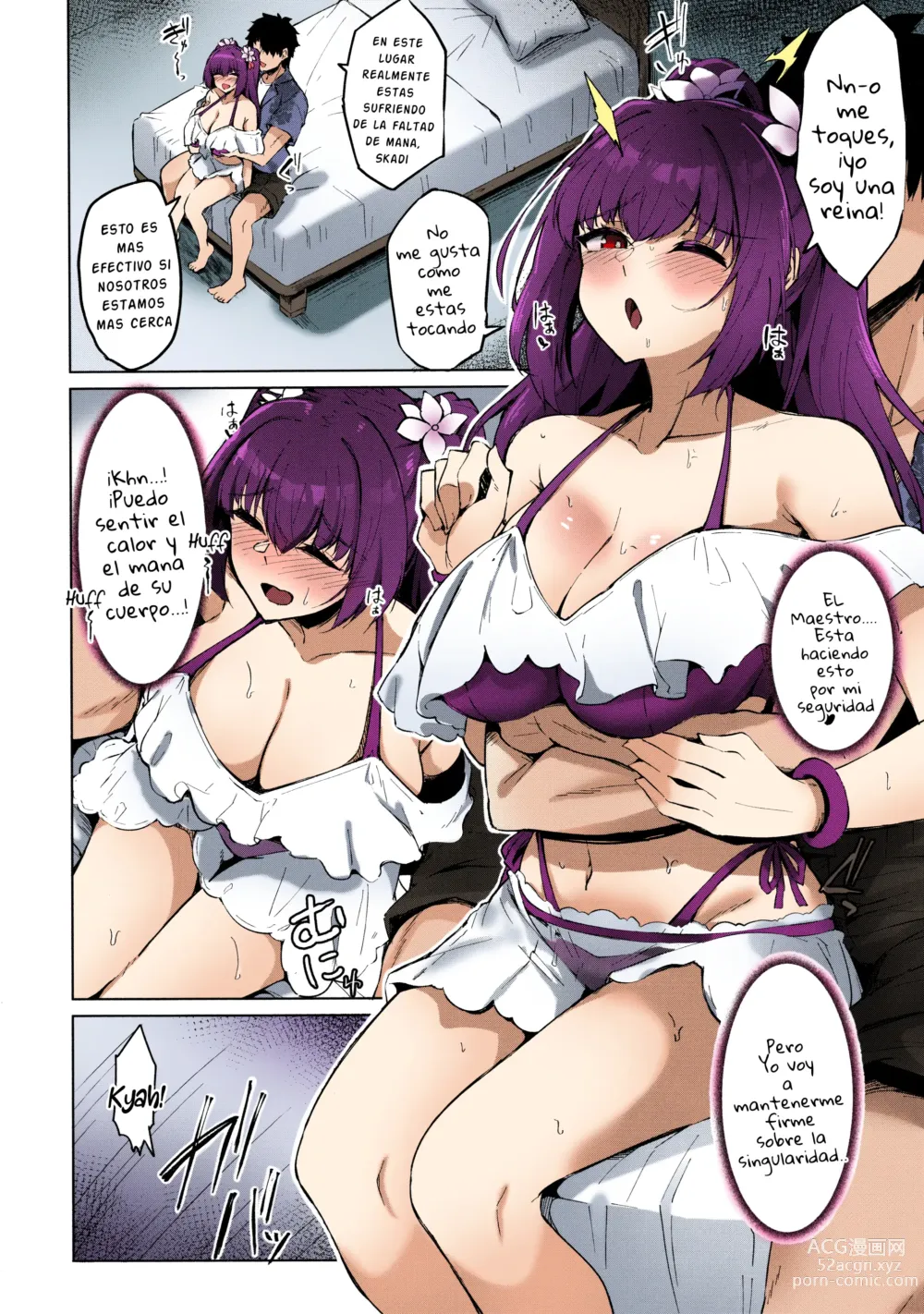 Page 7 of doujinshi Un manga sobre como proporcionar mana y casarse con la novia Skadi