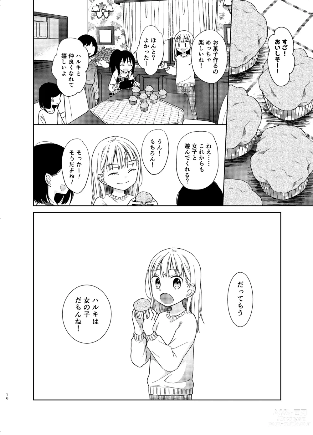 Page 15 of doujinshi TS Shoujo Haruki-kun 5