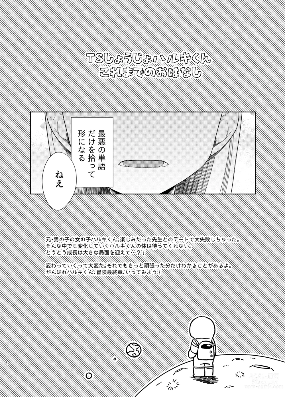 Page 3 of doujinshi TS Shoujo Haruki-kun 5