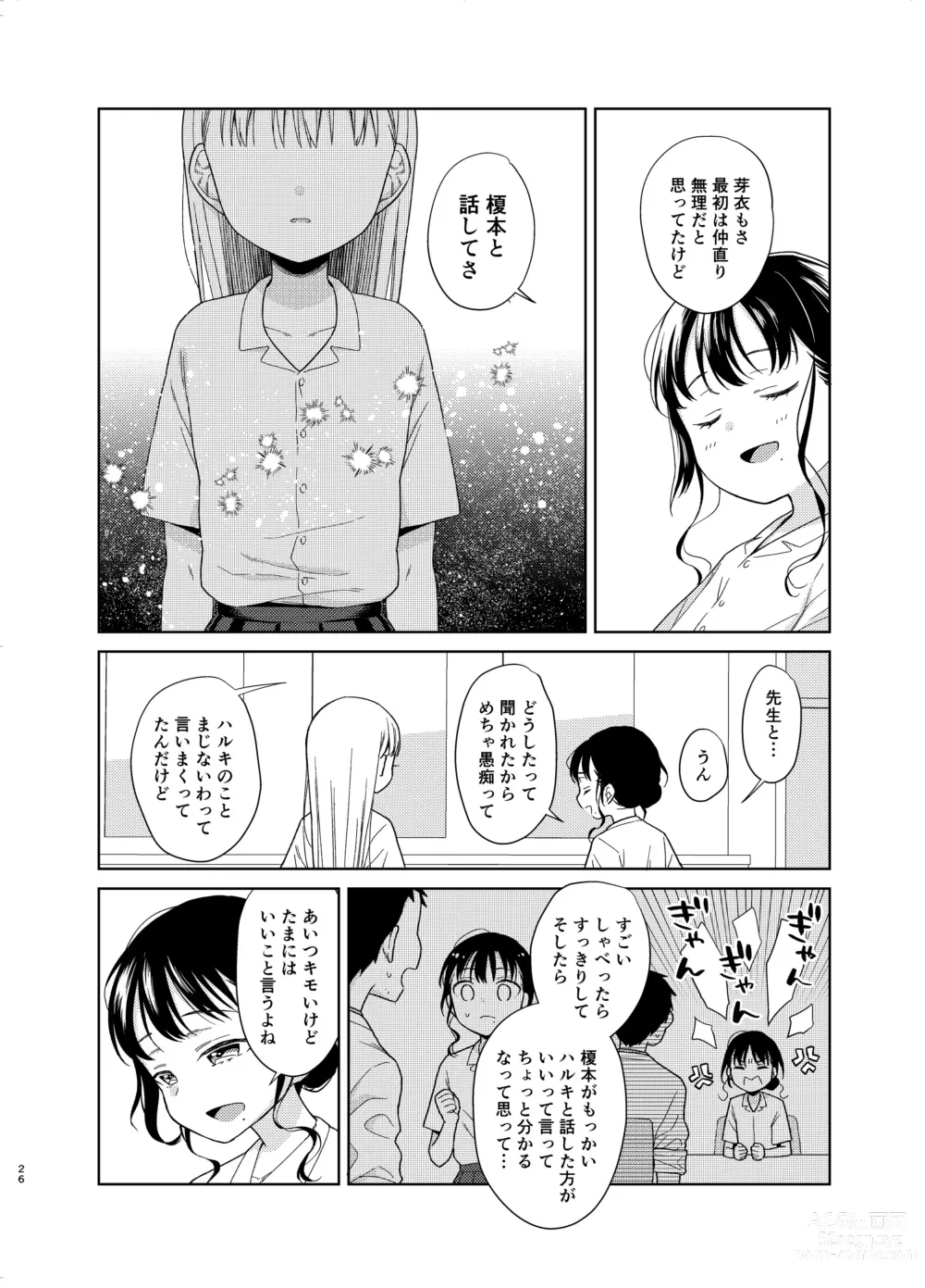 Page 25 of doujinshi TS Shoujo Haruki-kun 5