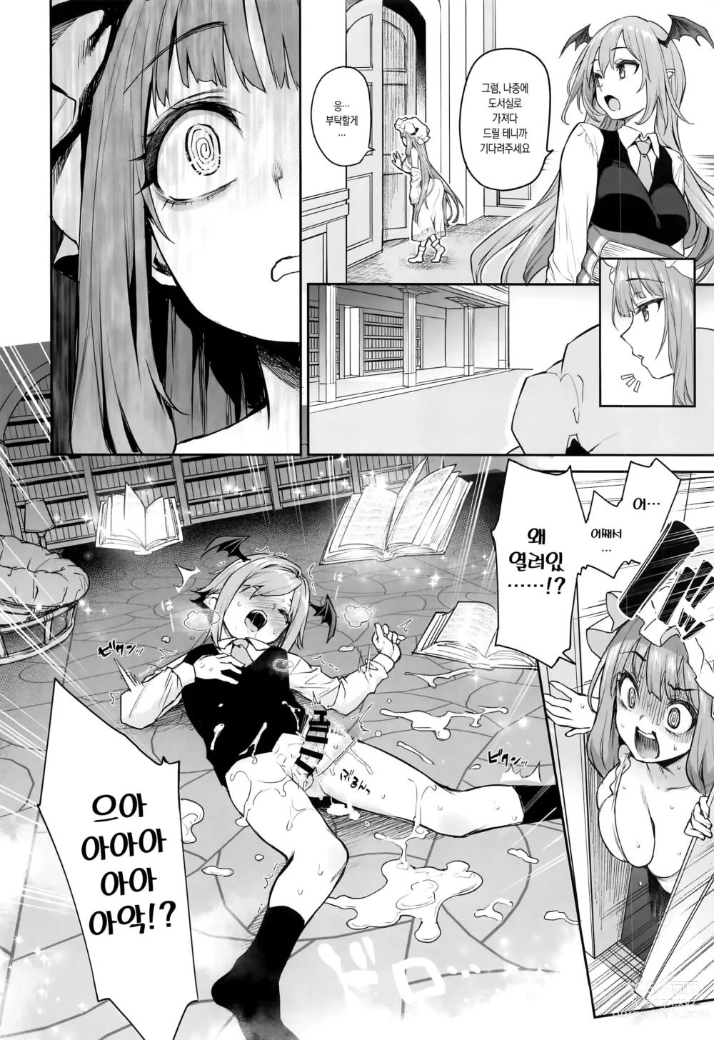 Page 6 of doujinshi 파츄리 님과 비밀의 방