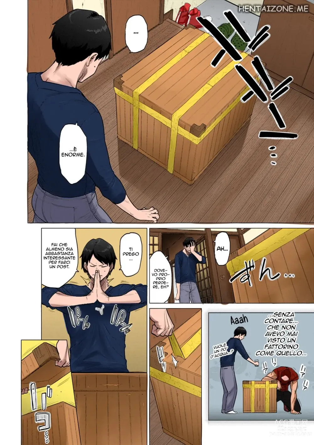 Page 2 of manga La Domestica Usa e Getta