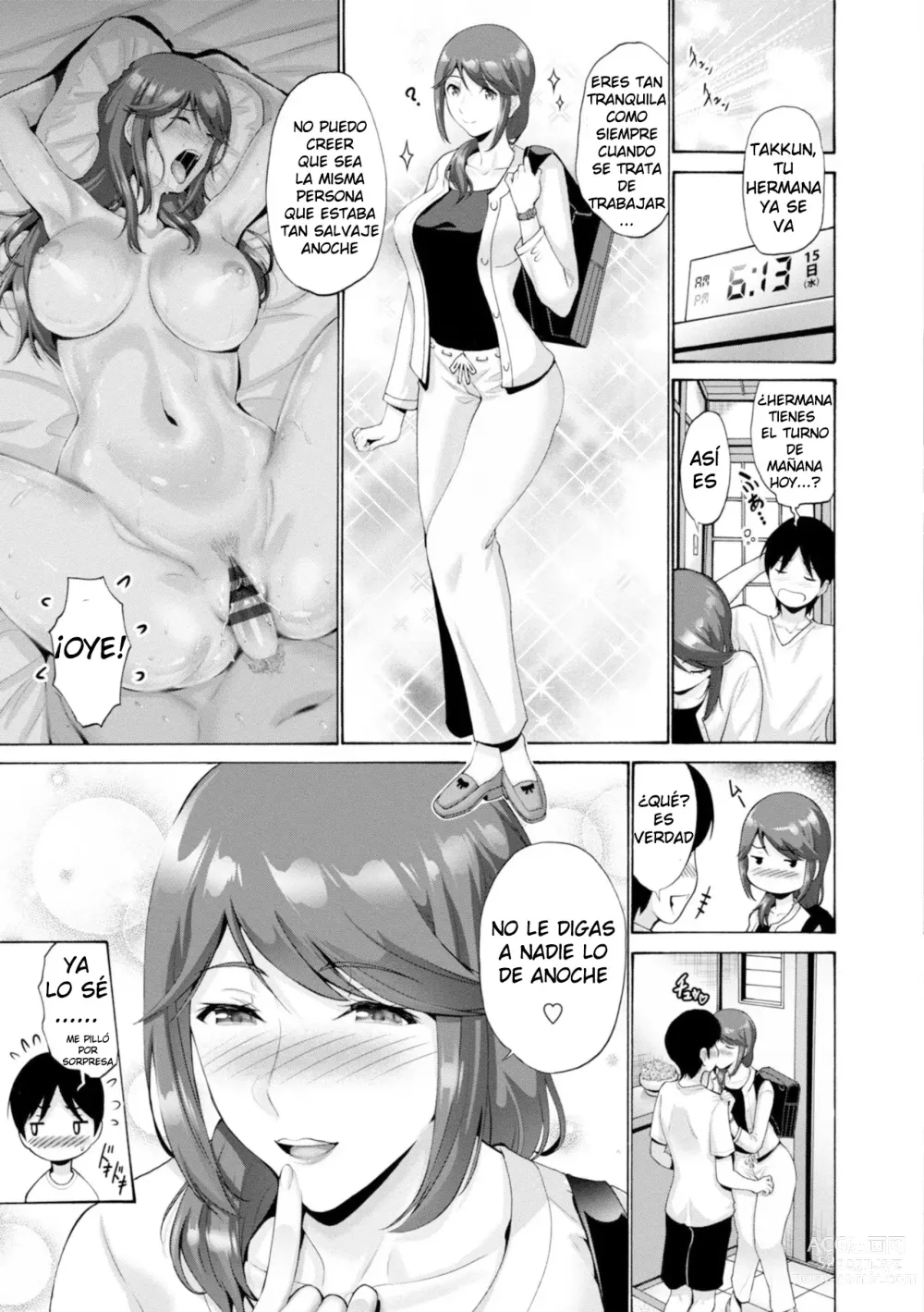 Page 19 of doujinshi Ane ga ore no maede wa darashinakute komaru