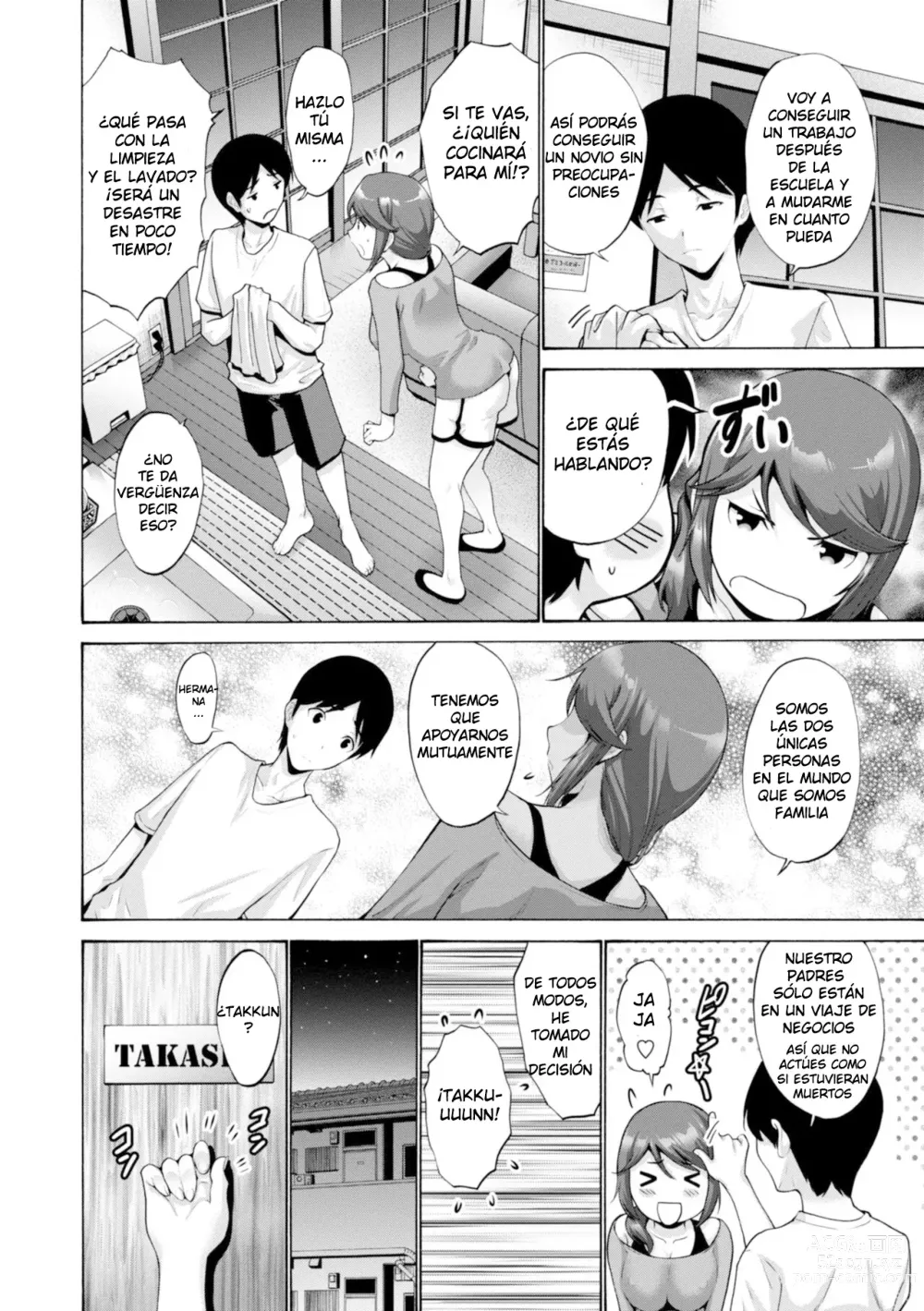 Page 4 of doujinshi Ane ga ore no maede wa darashinakute komaru