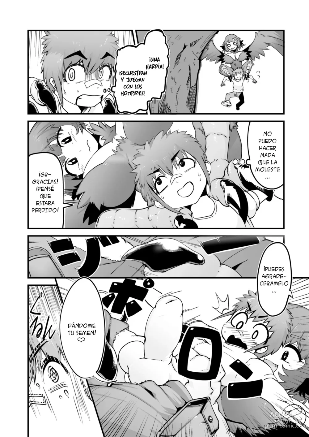 Page 5 of doujinshi Buttobi! Harpy Girl (decensored)