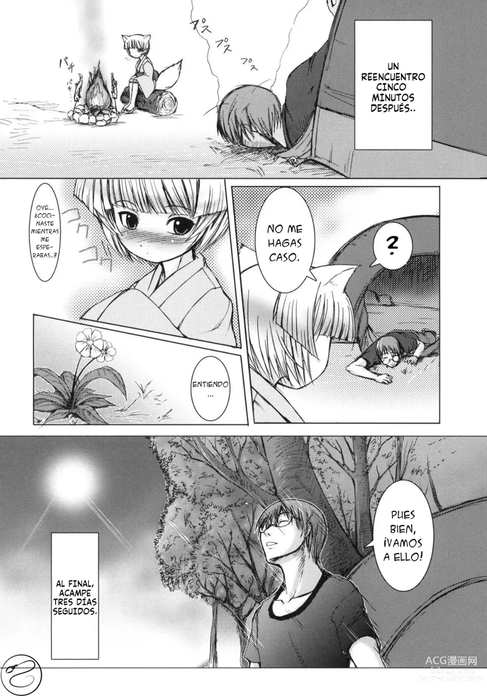 Page 26 of doujinshi Byakko no Mori