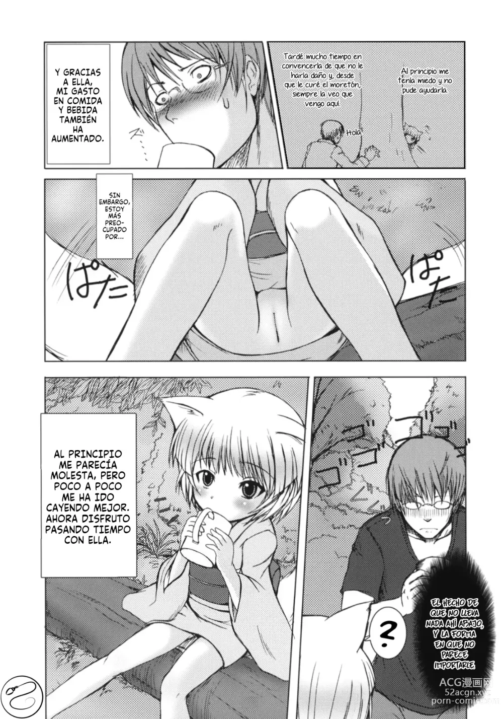 Page 8 of doujinshi Byakko no Mori